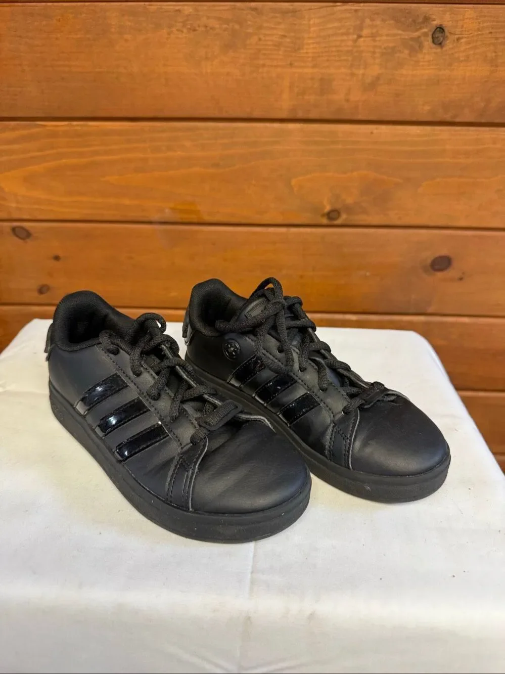 Adidas Star Wars Boys Sz 13 Kids x adidas Grand Court 2.0 K 'Darth Vader /Storm